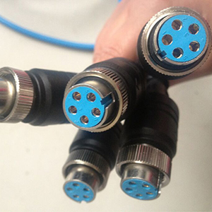 矿用航空插头线，矿用传感器连接线